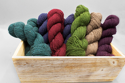 Sold in onceounce skeins for about 100 blended with silk or merino for about 85 An ounce is about 200 yards of yarn LARS photo