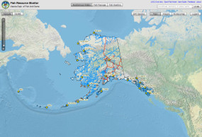 Featured Map The Fish Resource Monitor is an interactive map has 3 options for users  find mapped salmon streams and lakes fish passage or culvert inventory data and the freshwater fish species location data